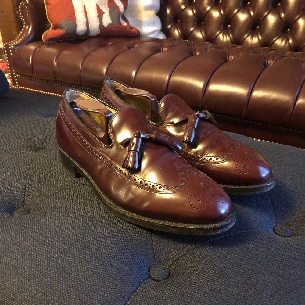Johnston and Murphy aristocrat (ox blood)